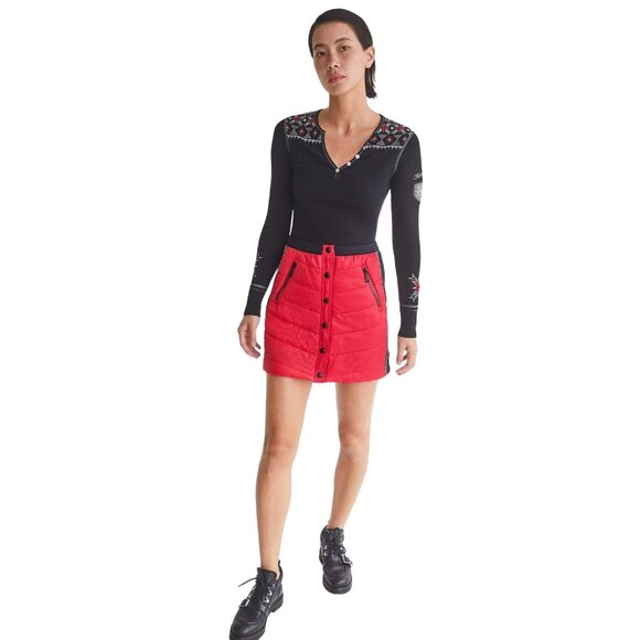 Alp N Rock Dresses & Skirts - NWT Alp N Rock Valentina Womens Skirt Ski Apres Red Black Small MSRP$329